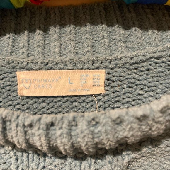 Womens Blue Jumper - Picture 3 of 4